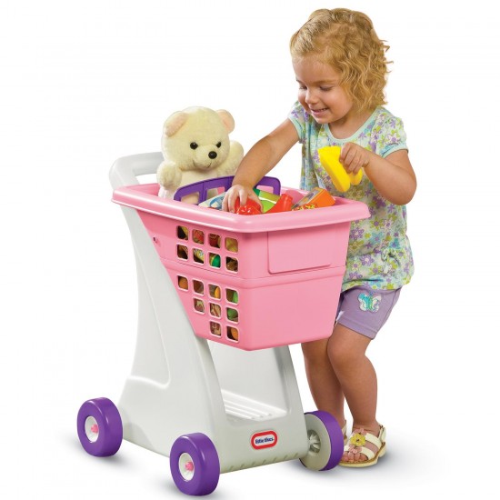 Little Tikes Preschool - Pink Shopping Cart