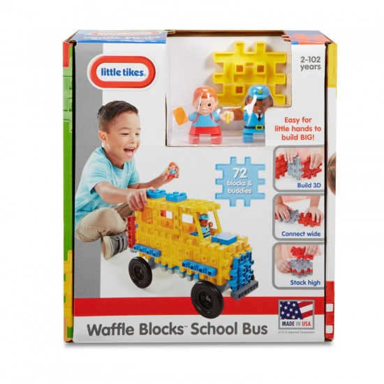 Little Tikes Preschool - Waffle Blocks™ - School Bus