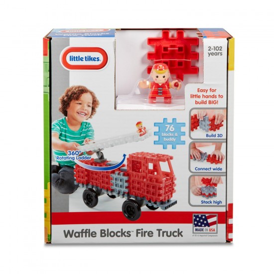 Little Tikes Preschool - Waffle Blocks™ Fire Truck