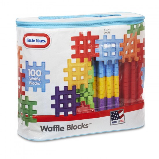 Little Tikes Preschool - Waffle Blocks™ 100pc. Bag