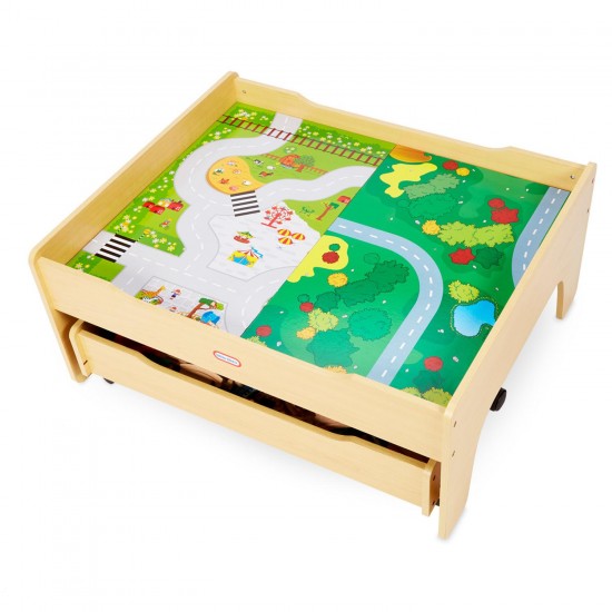 Little Tikes Promotions - Real Wooden Train & Table Set