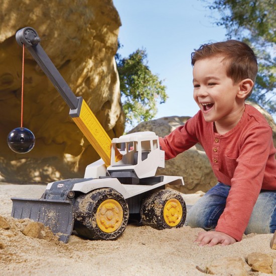 Little Tikes Preschool - Dirt Diggers™ Plow & Wrecking Ball - Yellow