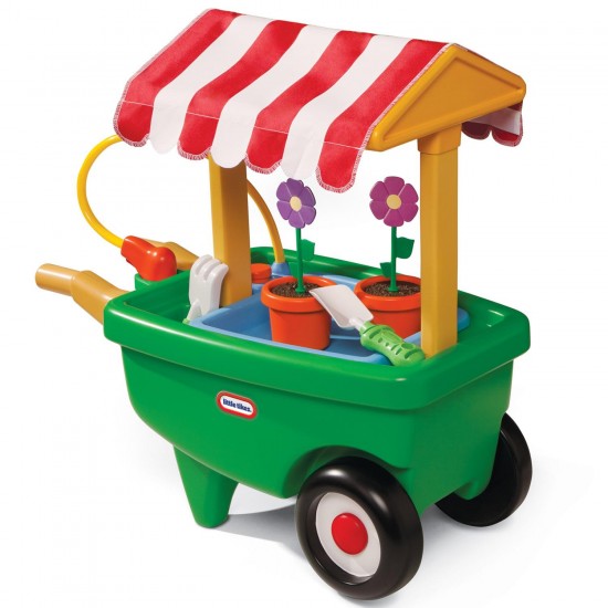 Little Tikes - 2-in-1 Garden Cart & Wheelbarrow