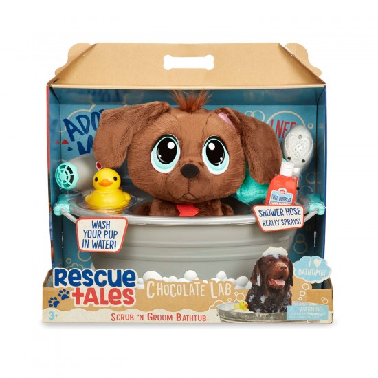 Little Tikes Preschool - Rescue Tales™ Scrub 'n Groom Bathtub Set